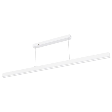 פרופיל תאורה תלוי LuxLine UP DOWN לבן 1190mm 40W OMEGA גוף תאורה ליניארי מודרני