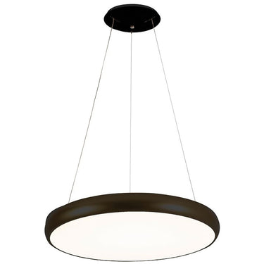 גוף תאורה תלוי דקורטיבי DALLAS 90W/70W בצבע שחור - גוון אור משתנה