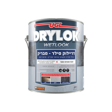 דריילוק Wetlook סילר מבריק מראה רטוב לבטון ואבן – 3.8 ליטר