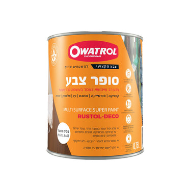 סופר צבע - צבע רב תכליתי Owatrol Deco